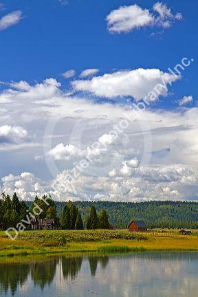 Harriman State Park located in the Greater Yellowstone Ecosystem in Eastern Idaho, USA.