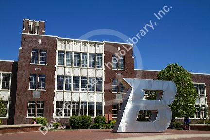 Administration building at Boise State University, Boise, Idaho, USA.