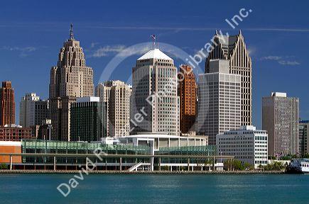 Detroit International Riverfront, Michigan, USA.
