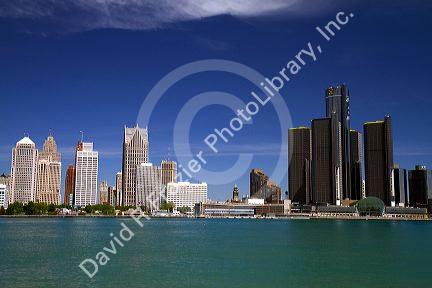 Detroit International Riverfront, Michigan, USA.