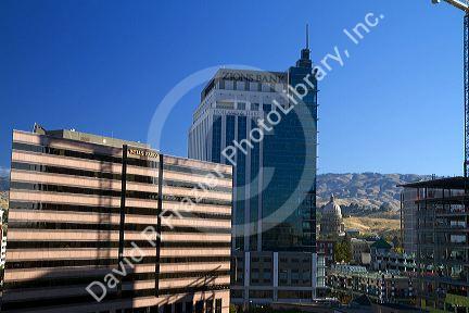 Zion Bank building in downtown Boise, Idaho, USA.