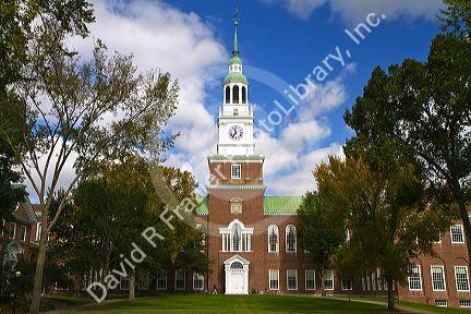 The Baker-Berry Library at Dartmouth College in Hanover, New Hampshire, USA.