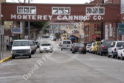 Cannery Row in Monterey, California.