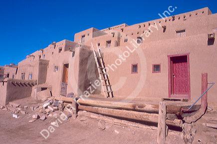 Taos Indian Pueblo in New Mexico.