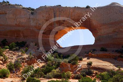 Wilson Arch south of Moab, Utah.