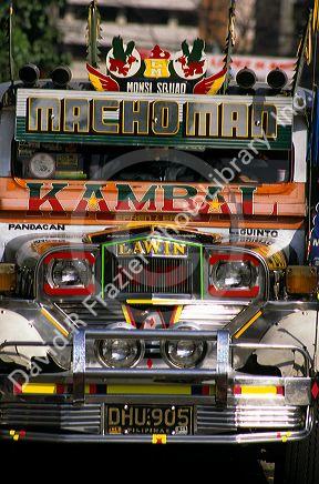 A Jeepney in the Philippines.