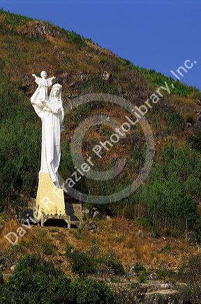 Virgin Mary statue in Vung Tau, Vietnam.