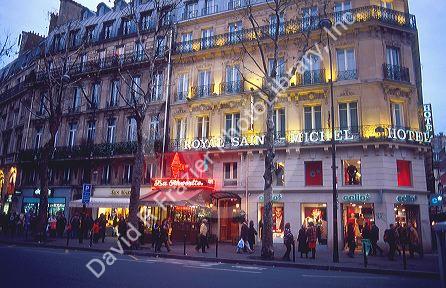 Royal Saint Michel Hotel in Paris France.
