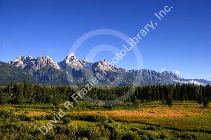 Teton Mountains, Wyoming.