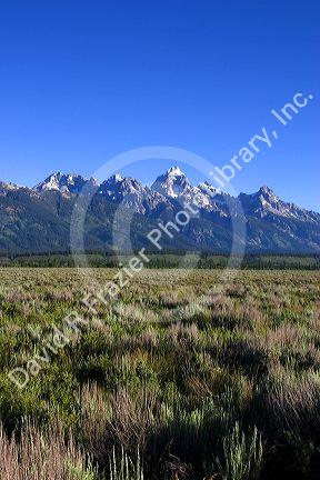 Teton Mountains, Wyoming.