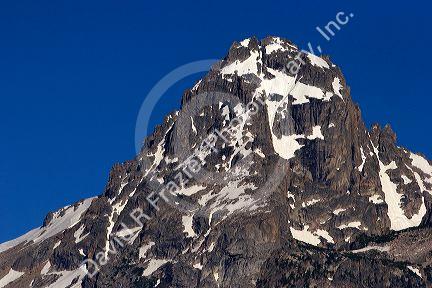 Peaks of the Grand Teton Mountains, Wyoming.