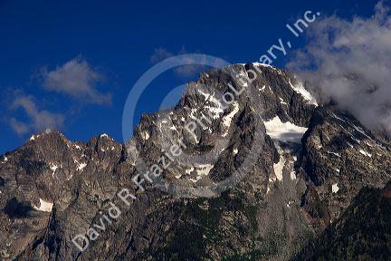 Mt. Moran in the Grand Teton Mountains, Wyoming.