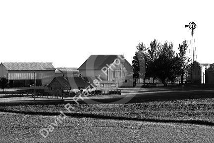 Farm southwest of Waterloo, Iowa.