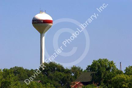 Water tower at Arlington, Nebraska.