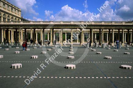 The Palais Royal in Paris, France.