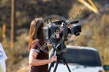 Television news photographer.