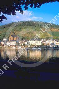 Mosel River at Cochem, Germany.