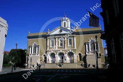 The Old Exchange and Dungeon building in Charleston, South Carolina.