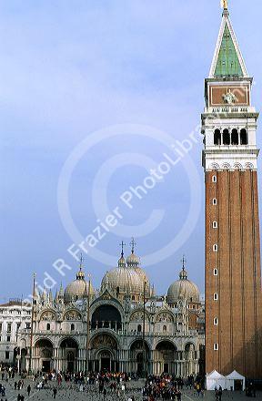 Piazza San Marco in Venice, Italy.