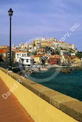 Imperia, Italy on the Liguri Coast.