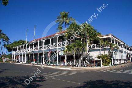 The Pioneer Inn on the island of Maui, Hawaii.