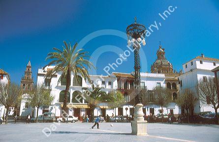 Plaza in Carmona, Spain.