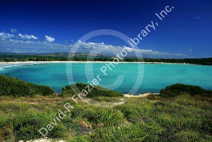 Cabo Rojo Bay in Puerto Rico.