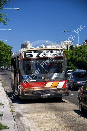 Bus in Buenos Aires, Argentina.