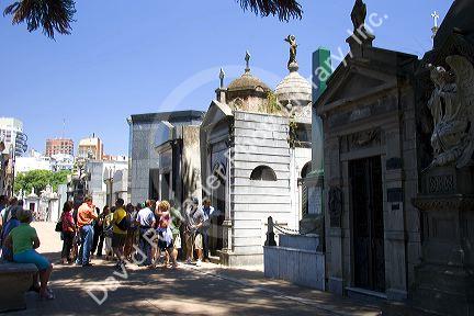The Recoleta Cemetery in Buenos Aires, Argentina.