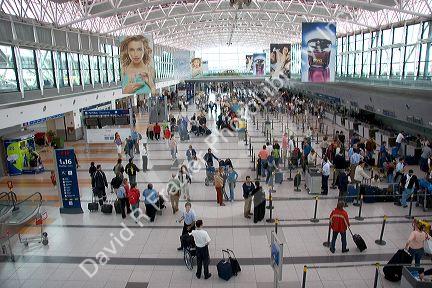 Ezeiza airport terminal in Buenos Aires, Argentina.