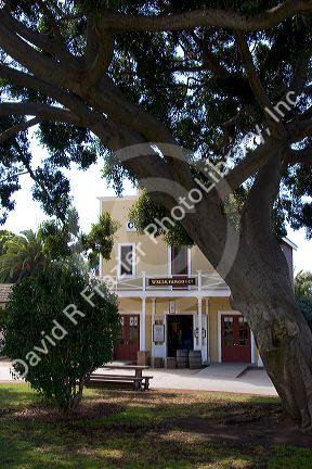 Wells Fargo historic building at Old Town, San Diego, California.