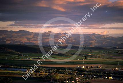 Farmland near Marsing, Idaho.