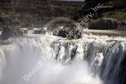 Shoshone Falls on the Snake River in Twin Falls, Idaho.