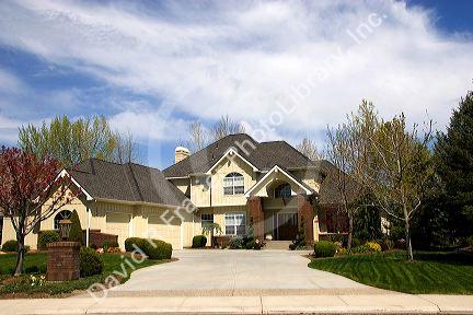 Upscale home in Eagle, Idaho.