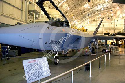 Interior image of the United States Air Force Museum on Wright Patterson Air Force Base at Dayton, Ohio.