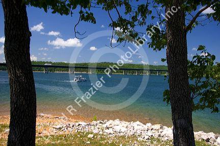 Norfork Lake near Mountain Home, Arkansas.