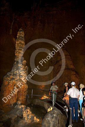 Blanchard Springs Caverns near Mountain View, Arkansas.