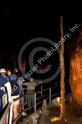 Blanchard Springs Caverns near Mountain View, Arkansas.