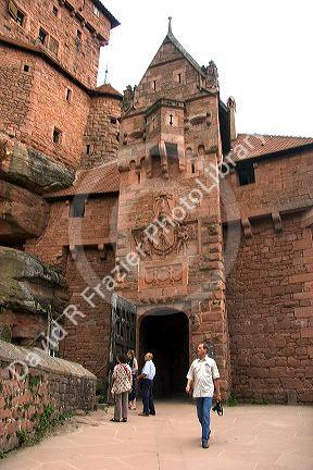 Koenigsbourg Castle in Eastern France.