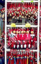 Pinocchio novelty items on sale in Pisa, Italy.
