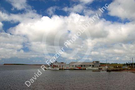 Fishing boats at the village of Victoria, Prince Edward Island, Canada.