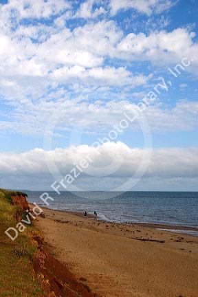 Beach at Cape Orby, Prince Edward Island, Canada.