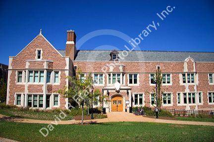 The McDonnel Center for Earth and Planetary Sciences building at Washington University in St. Louis, Missouri.