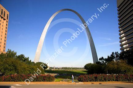 The Gateway Arch in St. Louis, Missouri.