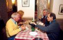 Wine is part of most meals at restaurants throughout Italy.