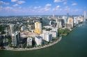 Intracostal waterway in Miami, Florida.
