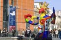 Modern art at Pompidou Center, Paris.