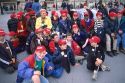 French school children on a field trip in Paris, France.