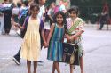 Elementary school girls in southern France.