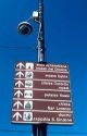 Direction sign in Turin, Italy.
